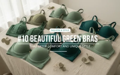 10 Beautiful Green Bras That Offer Comfort and Unique Style