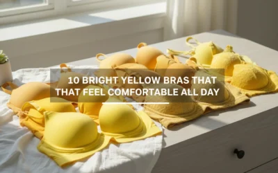 10 Bright Yellow Bras That Feel Comfortable All Day