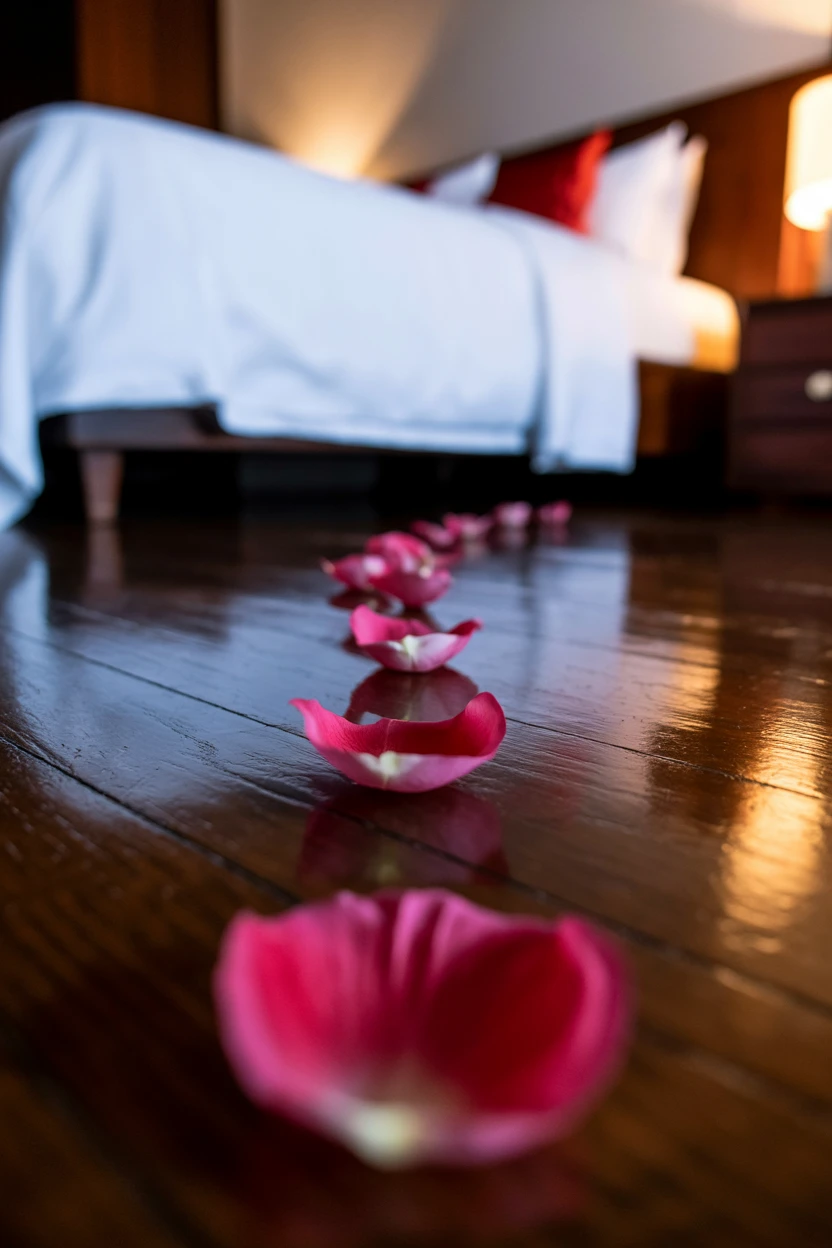 Create a Delicate Rose Petal Trail