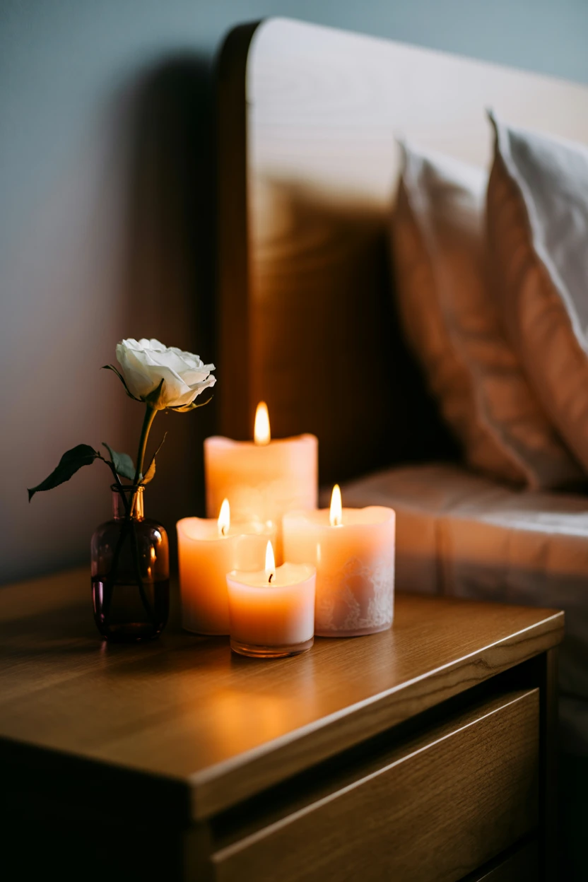 Arrange Scented Candle Clusters