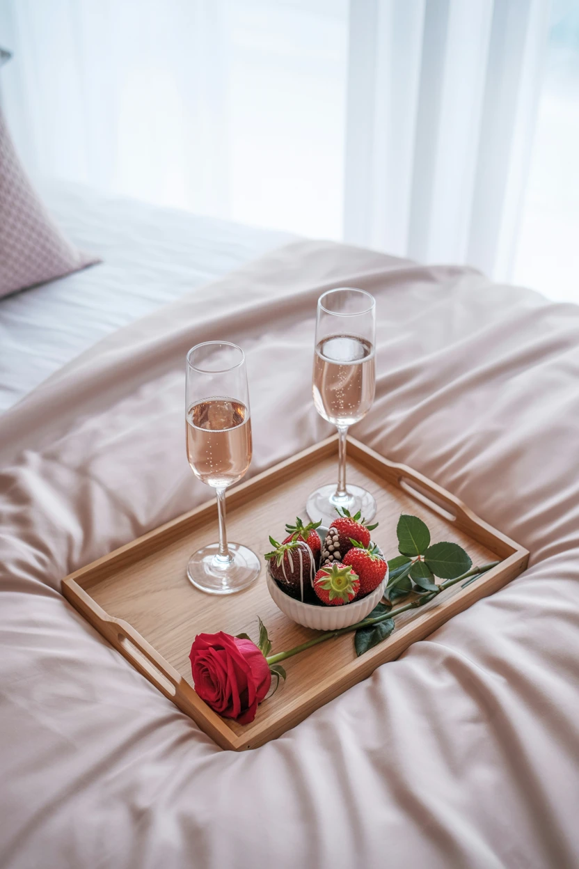 Set Up a Tray of Indulgent Treats