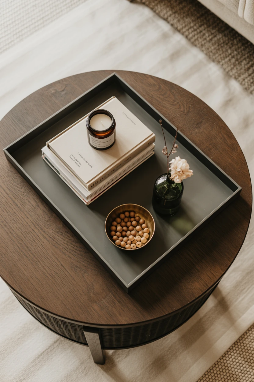 Finish the Look with a Curated Coffee Table Tray