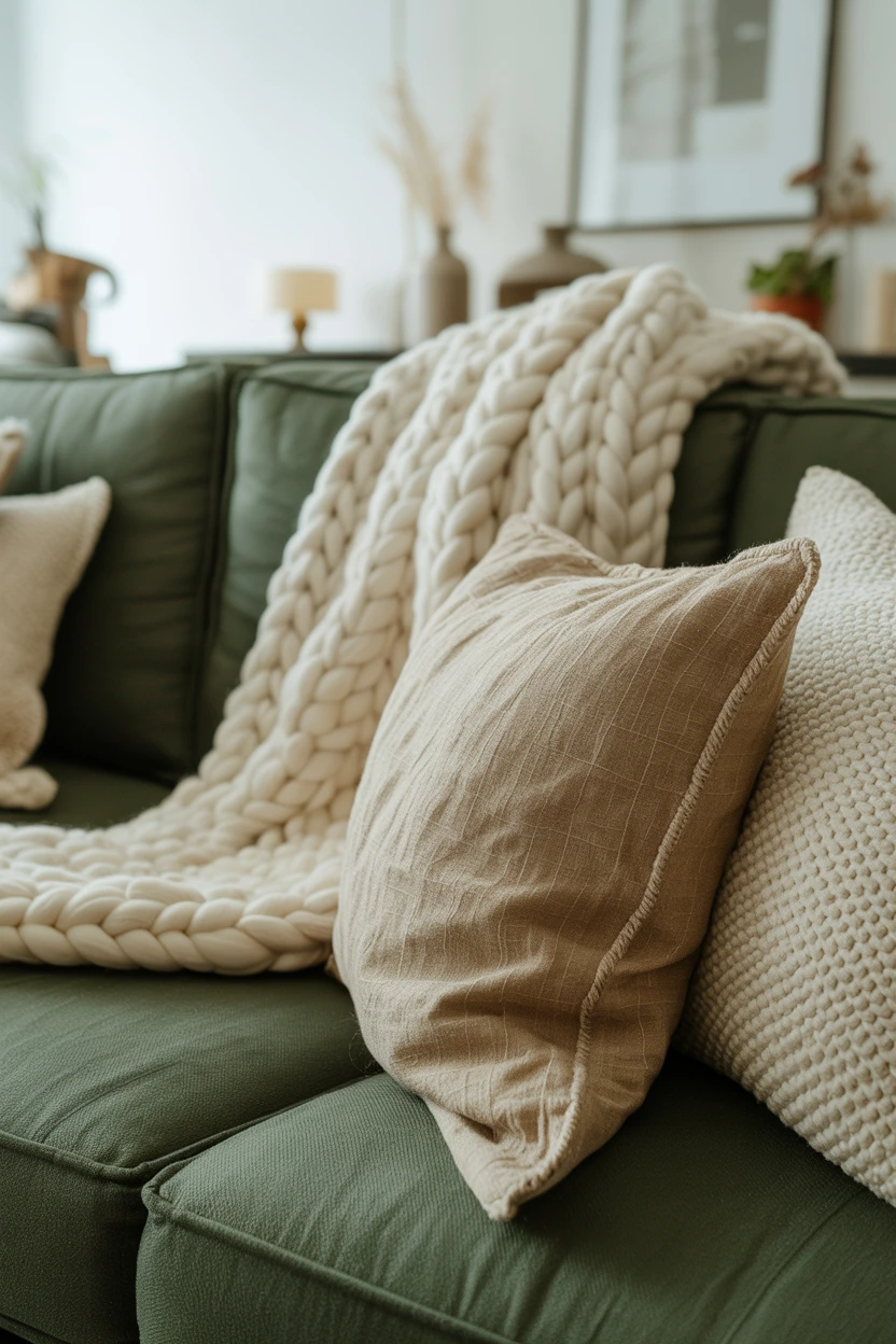 Soften the Look with Layers of Cream and Linen Textures