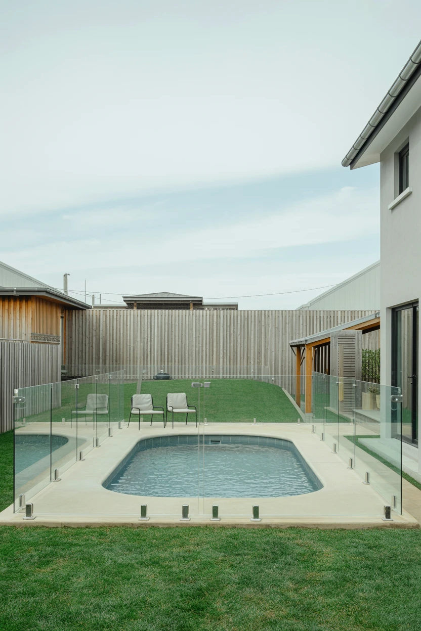 Maximize Views with a Modern Glass Fence