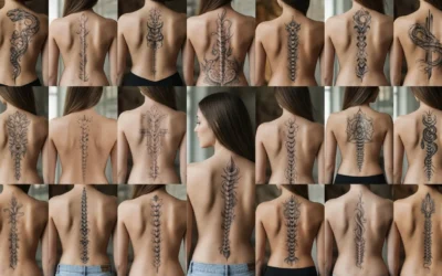 19 Gorgeous Spine Tattoos for Women You’ll Love