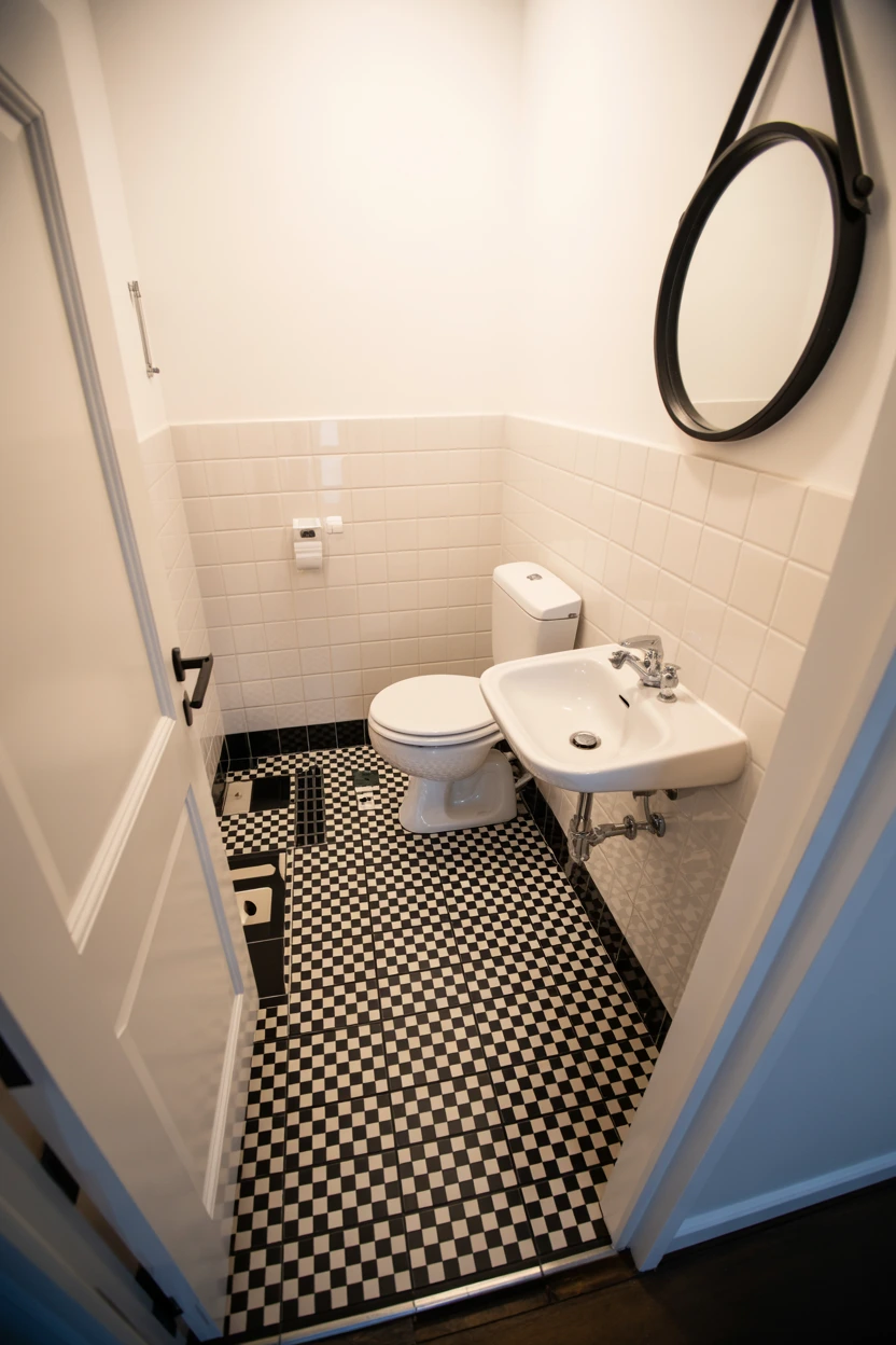 Make a Statement with Bold, Patterned Floor Tile