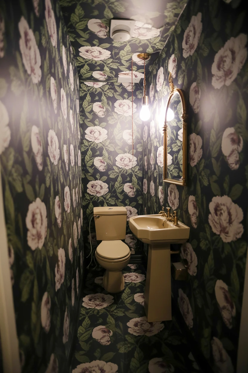 Apply a Large-Scale Wallpaper for a 'Disappearing Walls' Effect