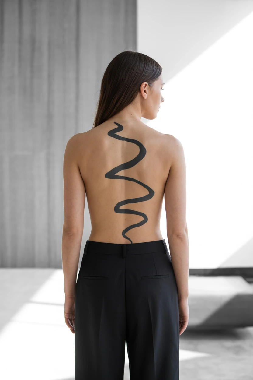 Minimalist Abstract Line Work