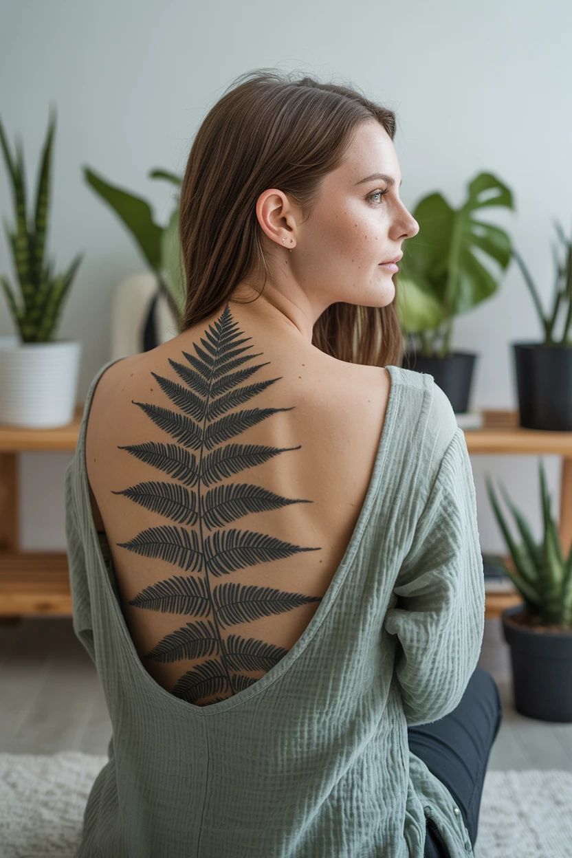 The Unfurling Fern Frond