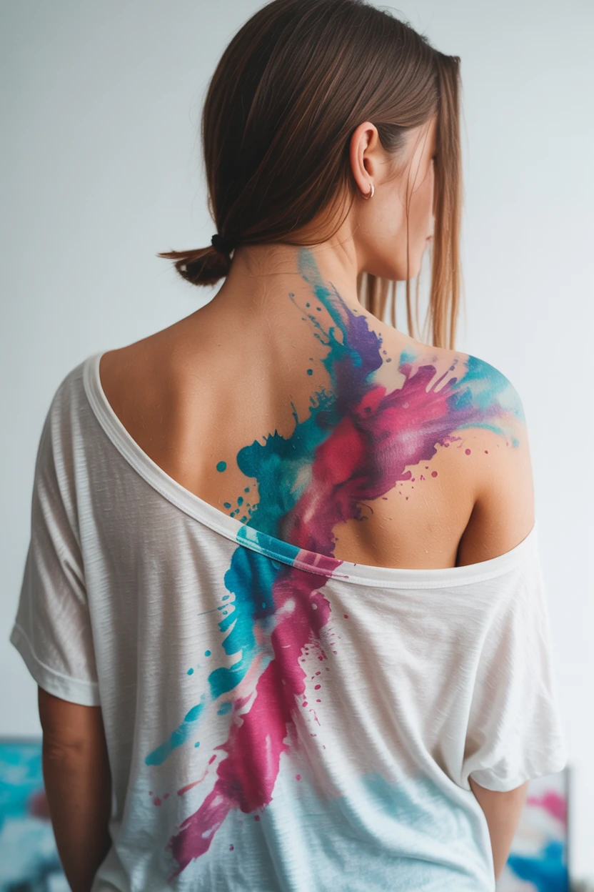 Abstract Watercolor Splash