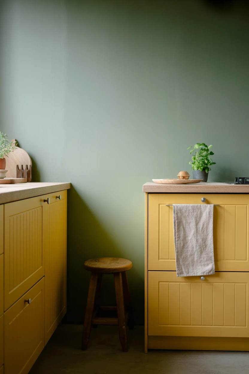 Use Soft Sage Green Walls for an Earthy, Calming Palette