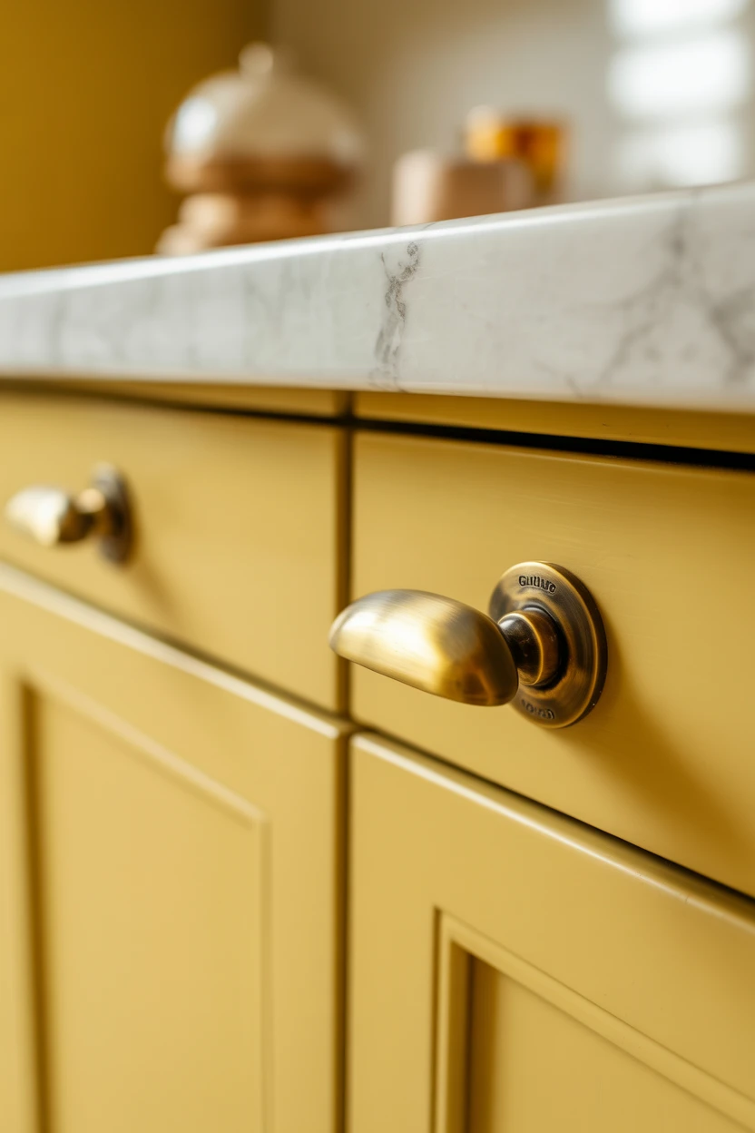 Add a Touch of Lived-In Luxury with Unlacquered Brass Hardware