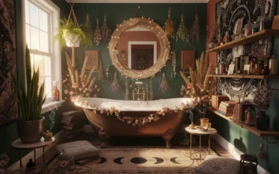 20 Enchanting Witchy Boho Bathroom Ideas