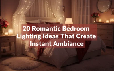 20 Romantic Bedroom Lighting Ideas That Create Instant Ambiance