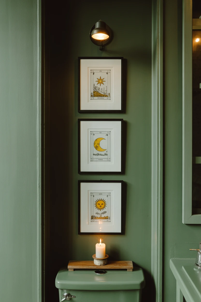 Display Framed Tarot or Oracle Card Art