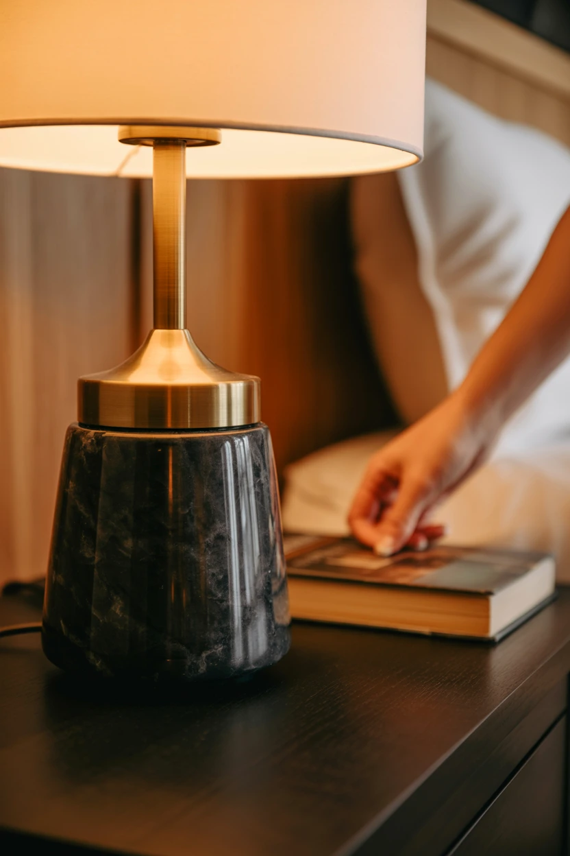 Use Subtle Metallic Accents