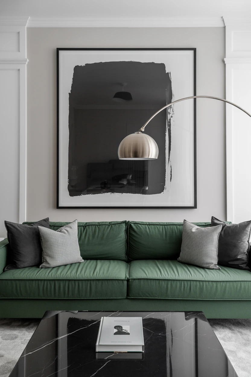 Create Graphic Contrast with Black-and-White Art