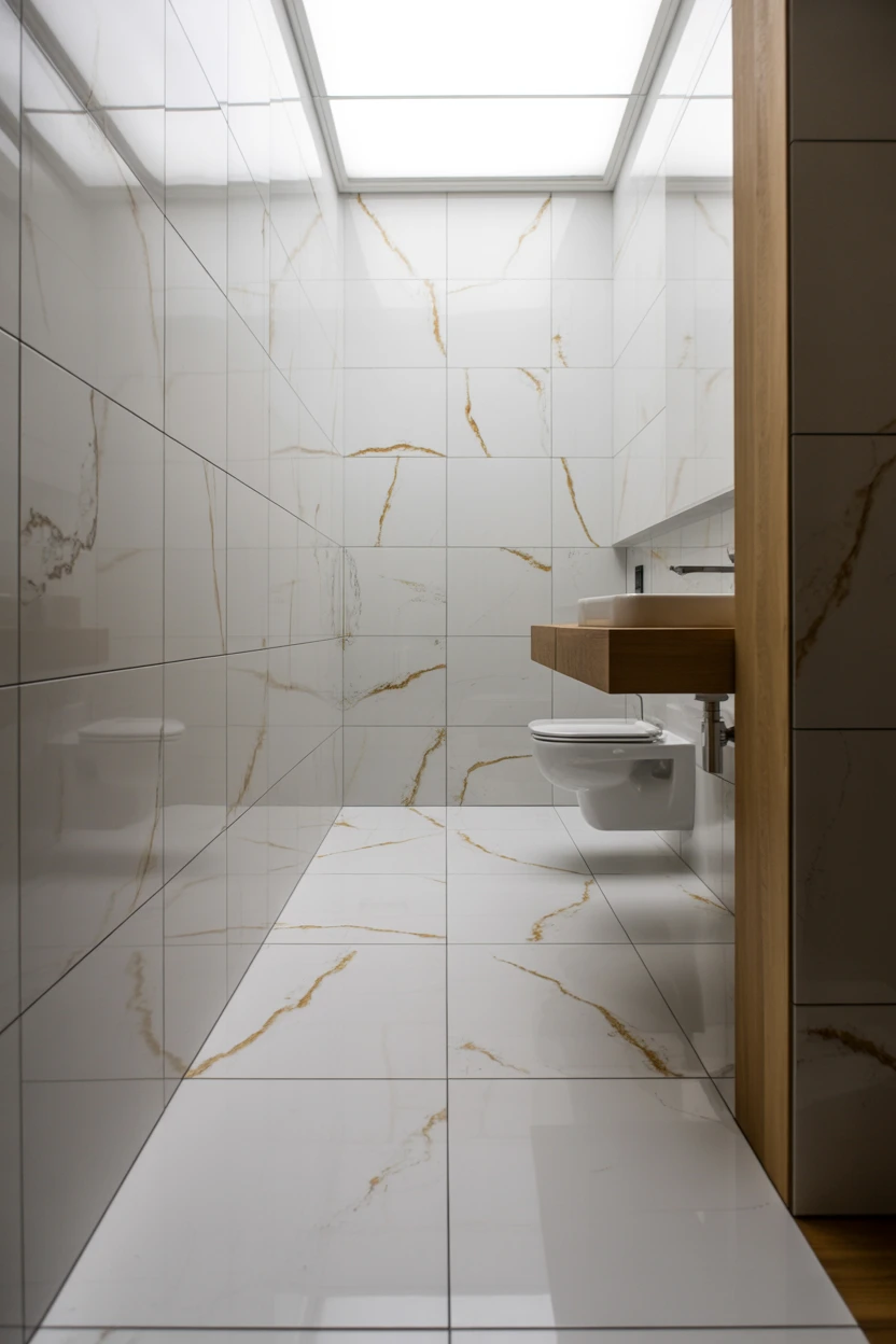 Use Large-Format Tiles for a Seamless, Grand Look