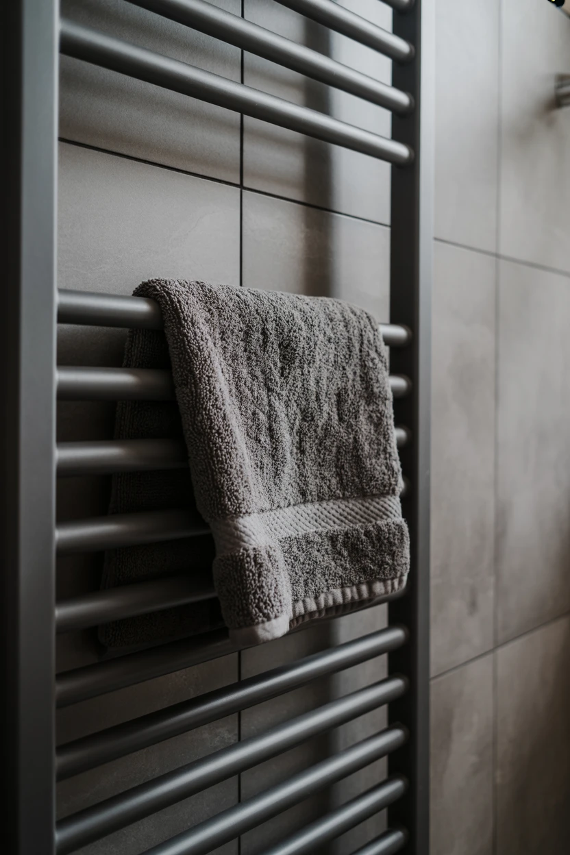 Install a Sleek, Heated Towel Rail