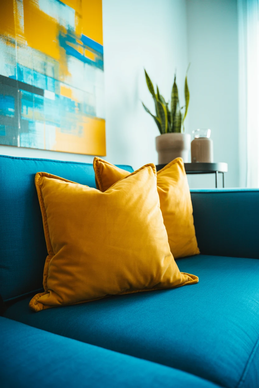 Add a Pop of Energy with Mustard Yellow Accents