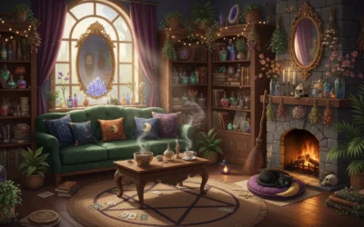 22 Enchanting Witchy Living Room Decor Ideas for a Magical Atmosphere