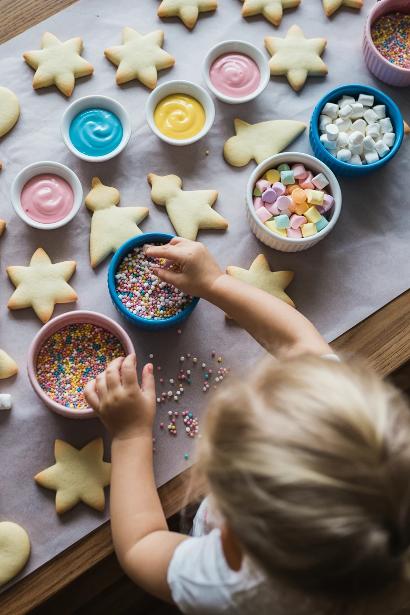Set Up a Pastel Decorate Your Own Cookie Station
