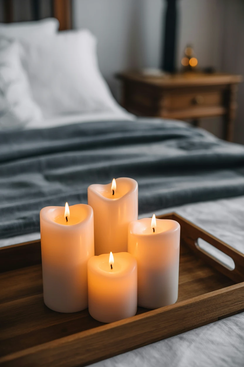 Use Battery-Powered Candles for a Safe, Lasting Glow