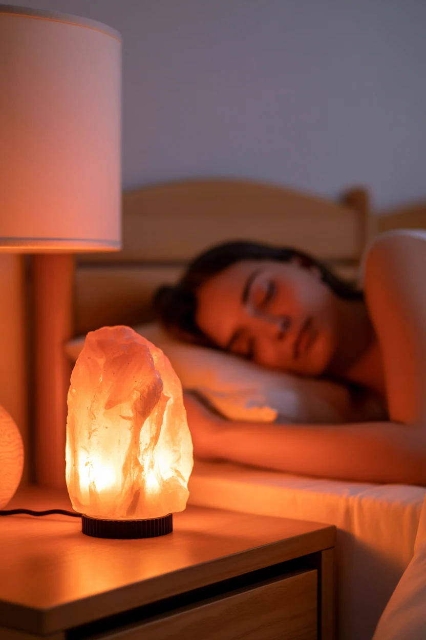 Use a Dimmer on a Salt Lamp for a Warm Glow
