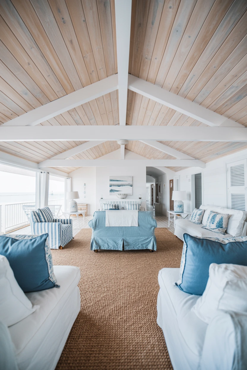 Install Wide-Planked Whitewashed Wood