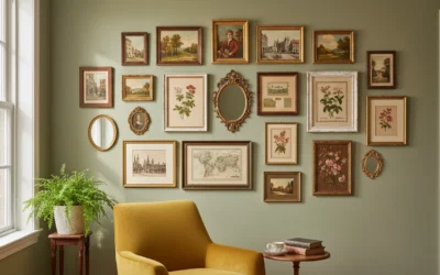 23 Charming Vintage Gallery Wall Ideas to Inspire Your Space
