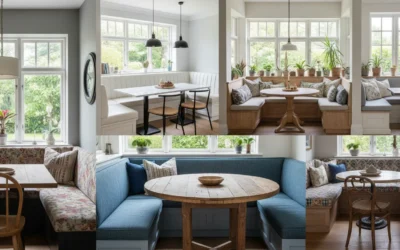 23 Stunning Kitchen Banquette Bench Style Nook Seating Designs