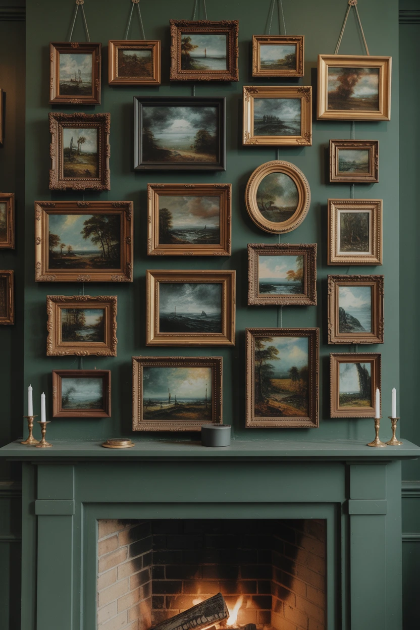 The Moody Landscape Oil Painting Cluster