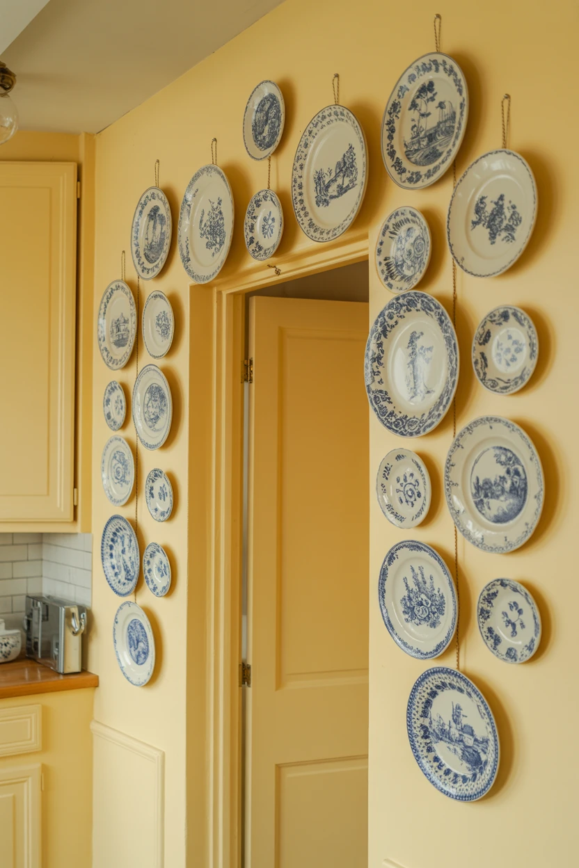 A Charming Collection of Antique Plates