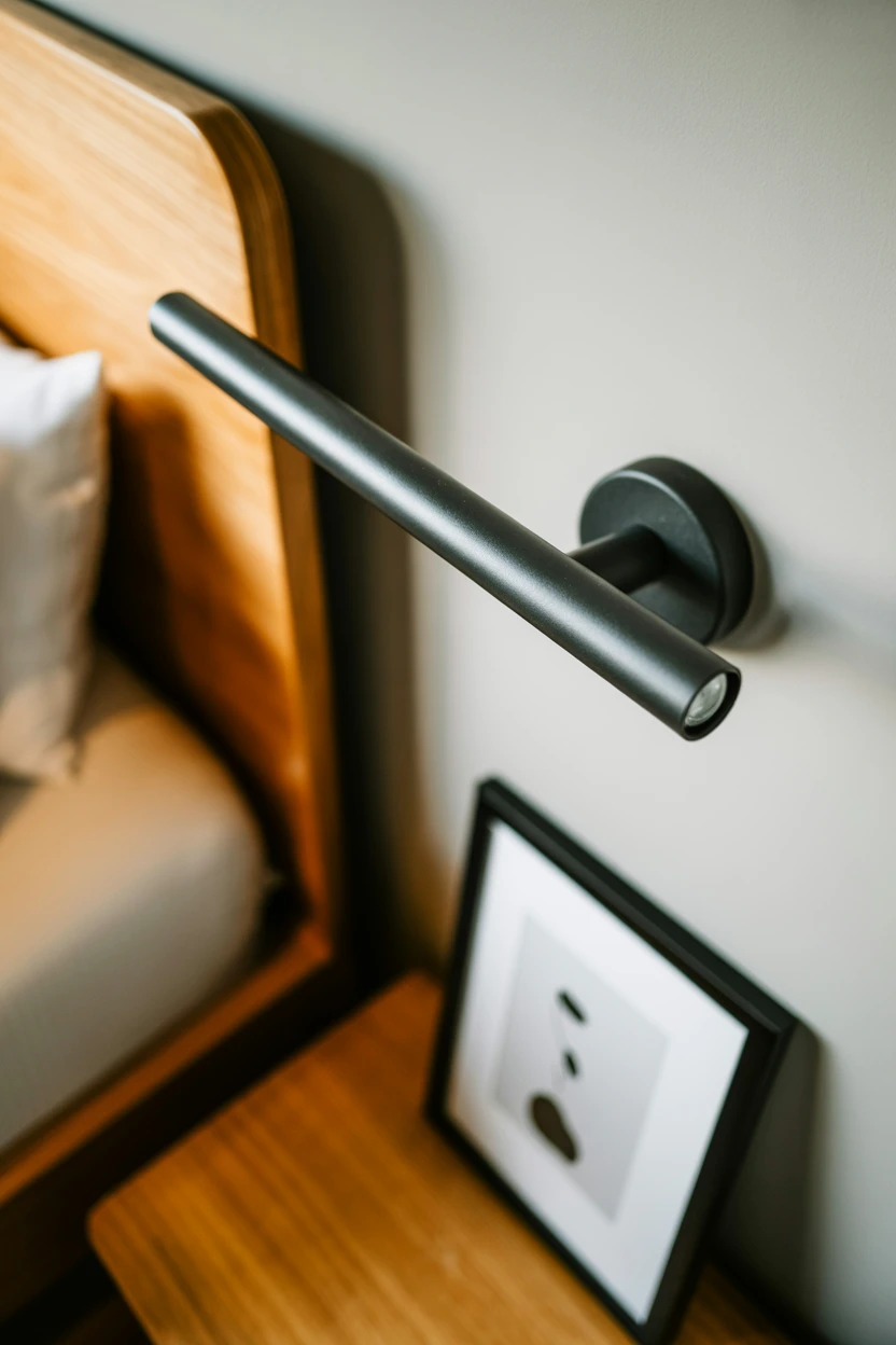 Subtle Matte Black Metal Accents