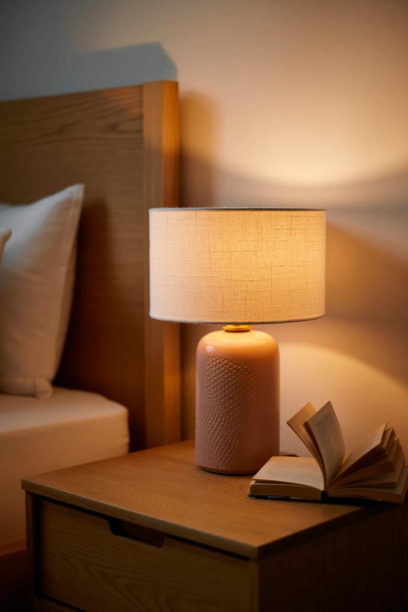 Warm-Toned, Dimmable Bedside Lamps