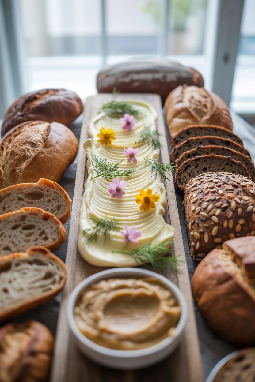 A Harvest-Themed Bread and Butter Board