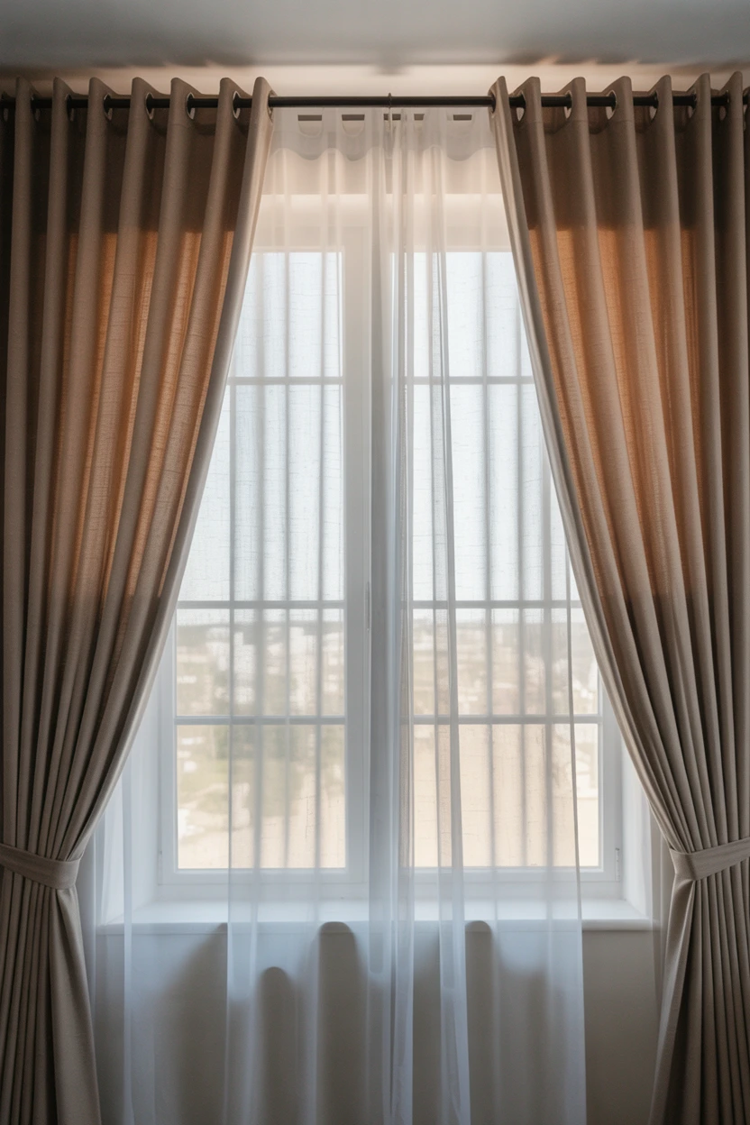 Layered Curtains for Light Control