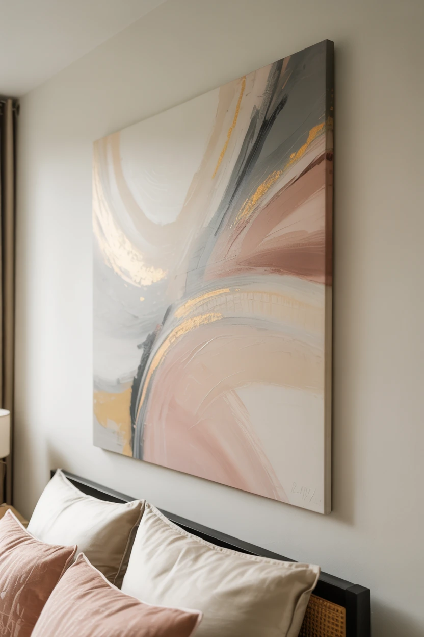 Soft and Abstract Wall Art