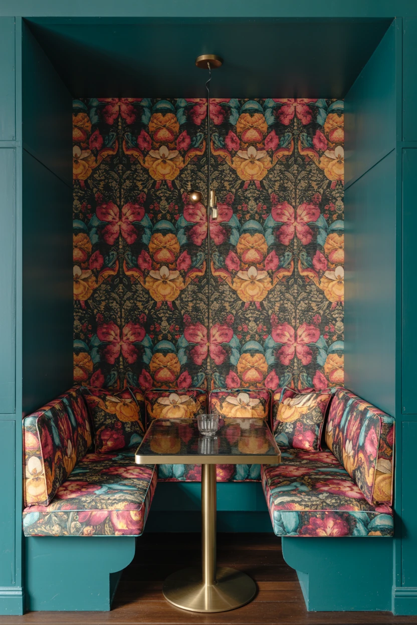 Bold, Patterned Fabric for a Maximalist Pop