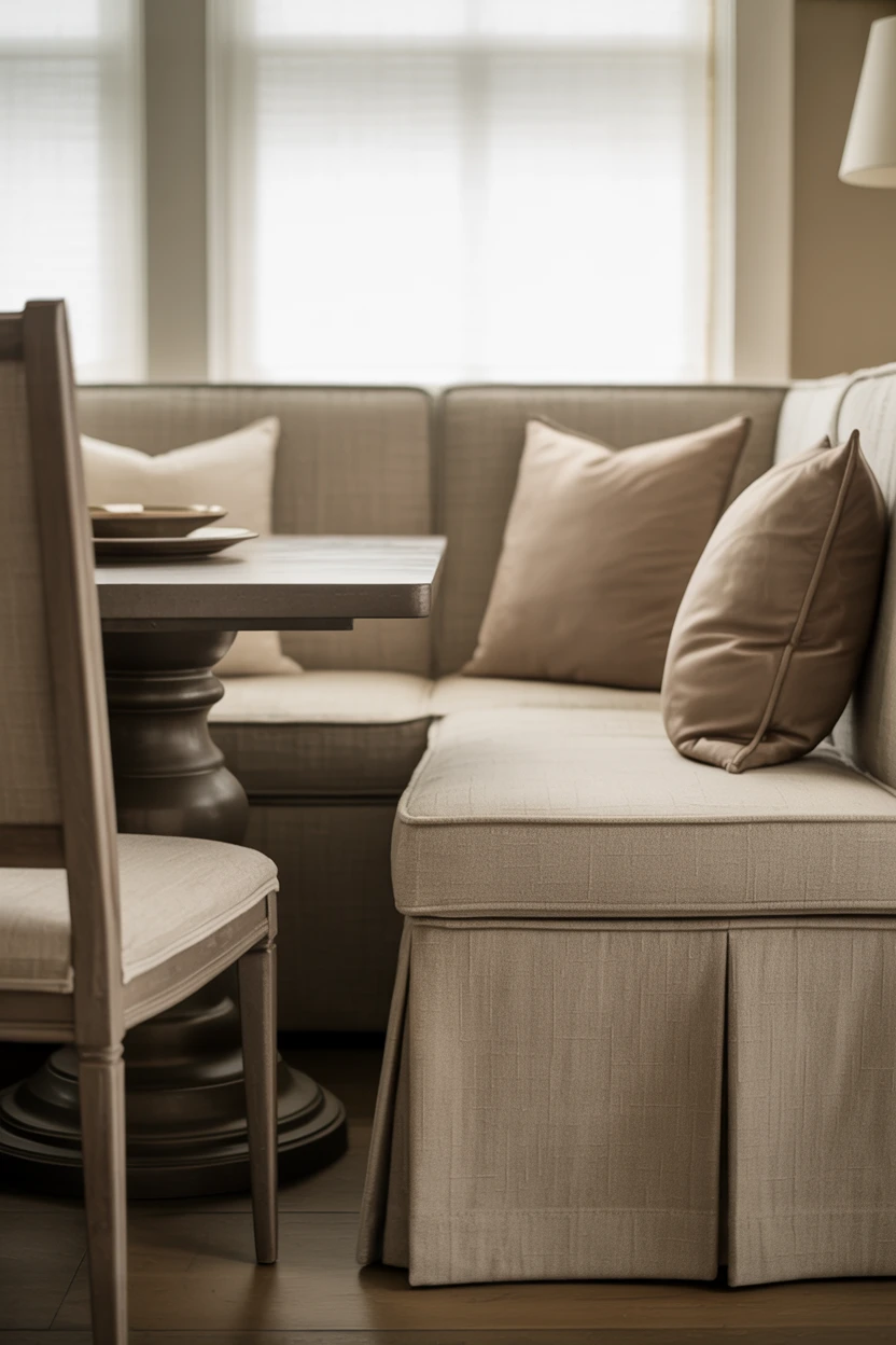 Transitional Style with Neutral Linen
