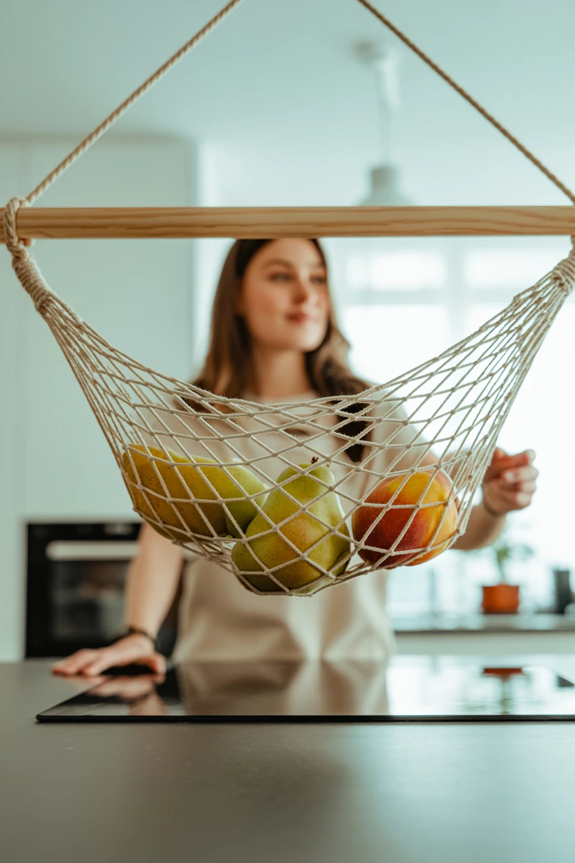Add a Touch of Whimsy with a Minimalist Fruit Hammock