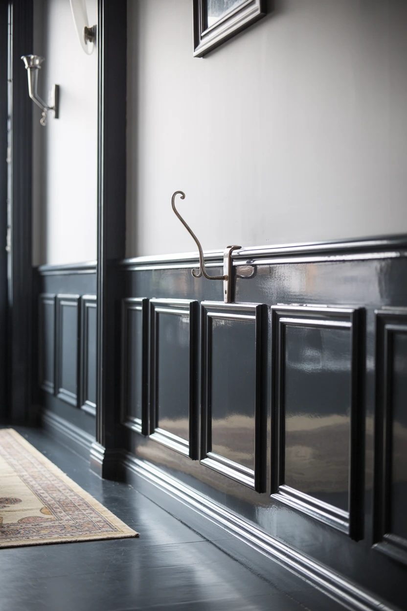 Go Bold with a High-Gloss, High-Contrast Finish