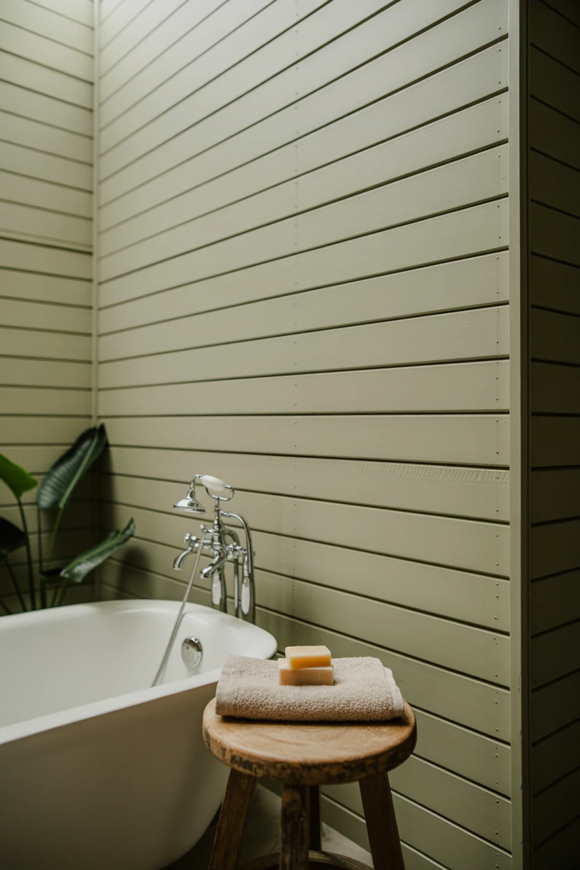 Add Texture with Skinny Vertical Shiplap