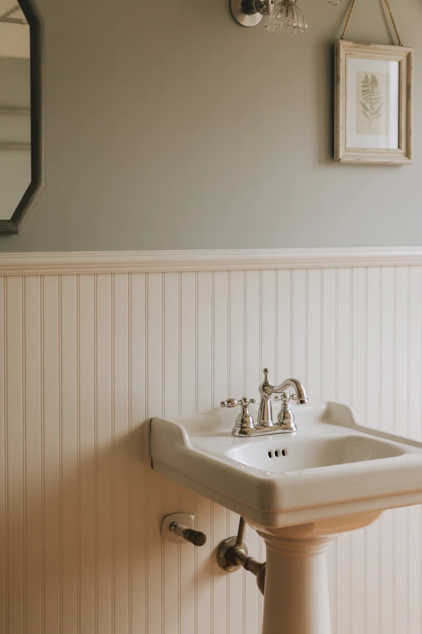 Use Beadboard Paneling for Cottage Charm