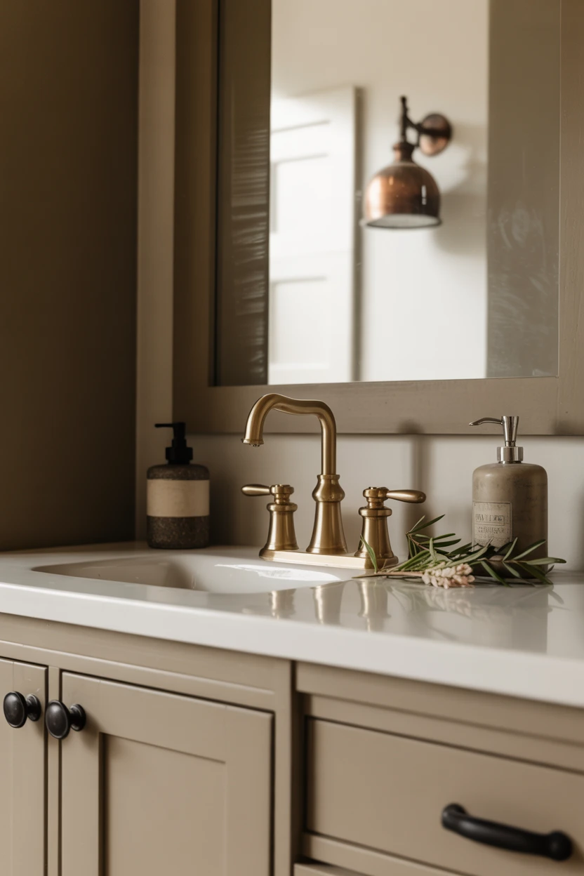 Mix Metals for a Curated, Lived-In Feel