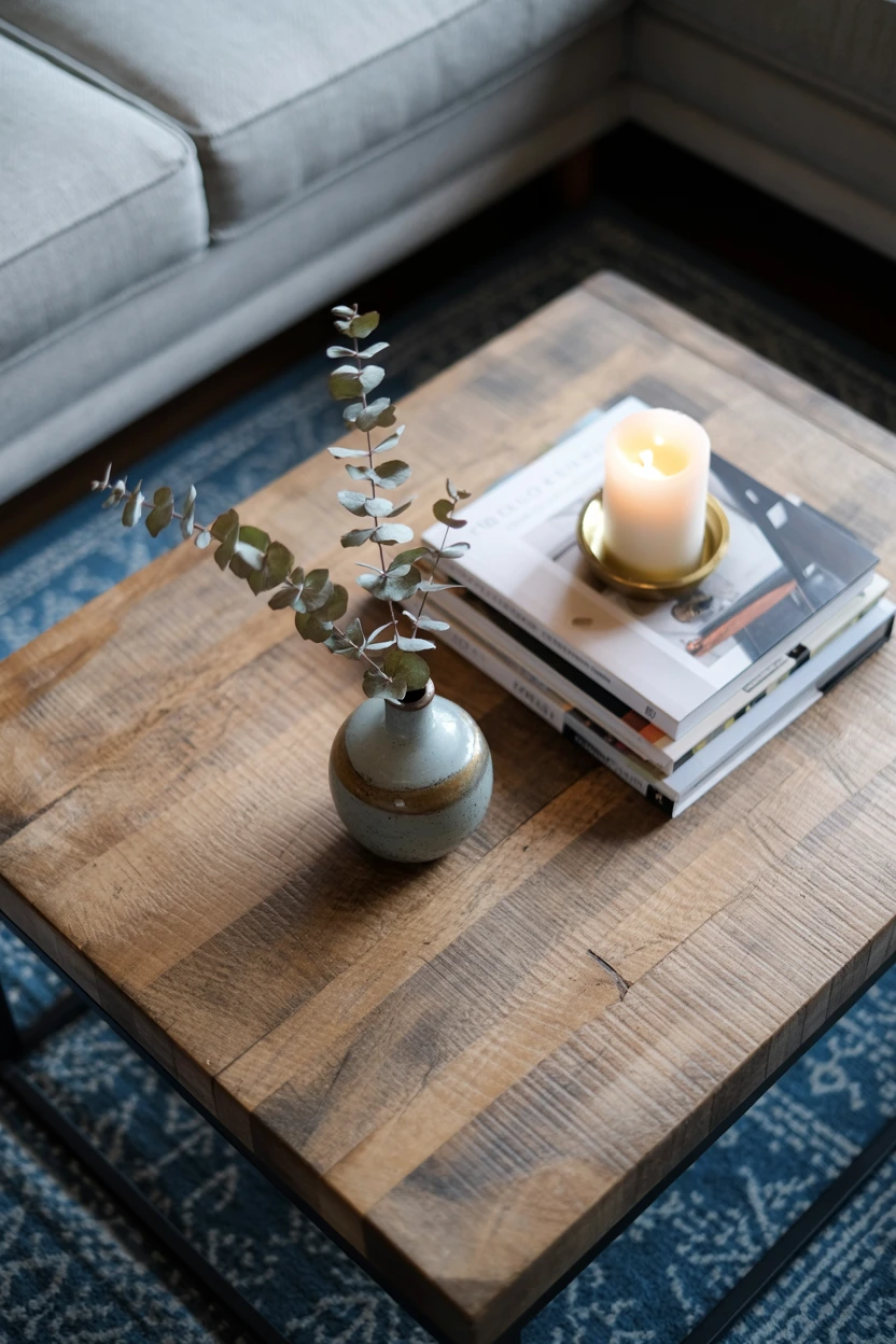 Choose a Coffee Table Made of Reclaimed Wood