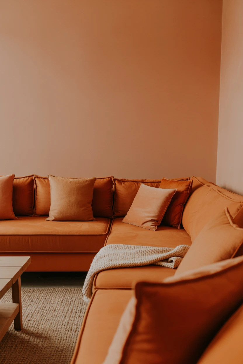 Monochromatic Warmth with Terracotta